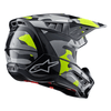 Casque ALPINESTARS SM5 Rover 2 gris/jaune