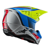 Casque ALPINESTARS SM5 Sail jaune/bleu/gris
