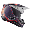 Casque ALPINESTARS SM5 Sail violet/noir/gris