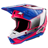 Casque ALPINESTARS SM5 Sail blanc/pink/bleu