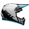 Casque BELL MX-9 Mips Dash blanc/noir/bleu