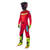 Tenue ALPINESTARS Supertech Maker rouge/jaune 2025