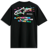 T-Shirt ALPINESTARS Oversized Wild CSF noir