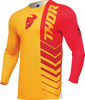 Maillot THOR Prime Analog lemon/rouge 2024