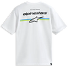 T-Shirt ALPINESTARS Lanes CSF blanc