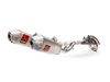 Ligne complète d'échappement Akrapovic Racing inox Honda 450 cr-f 17-20