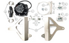 Kit protection de radiateur + ventilateur HONDA REDMOTO CRF RX 2021-2025