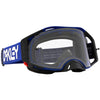 Lunettes OAKLEY Airbrake MX Moto bleu B1B écran clair