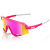Lunettes de sport 100% SLENDALE rose - Hiper