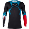 Maillot FOX Flexair Withered noir/bleu 2024