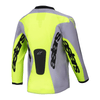 Maillot enfant ALPINESTARS Racer Kids gris/jaune 2025