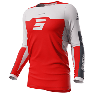 Maillot SHOT Contact Iron rouge 2024