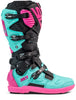Bottes Sidi Crossfire 3 SRS cyan/rose