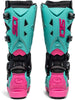 Bottes Sidi Crossfire 3 SRS cyan/rose