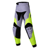 Pantalon enfant ALPINESTARS Racer Kids gris/jaune 2025