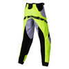 Pantalon enfant ALPINESTARS Racer Kids gris/jaune 2025