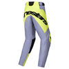 Pantalon enfant ALPINESTARS Racer Veil gris/jaune 2025