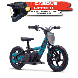 Draisienne SEDNA MX12 bleu + Casque KENNY