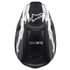 Casque ALPINESTARS Supertech M10 Ampress noir/blanc 2025