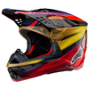 Casque ALPINESTARS Supertech M10 Era rio jaune/rouge