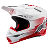 Casque ALPINESTARS Supertech M10 Unite rouge/blanc