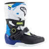 Bottes enfant ALPINESTARS Tech 3S kids blanc/bleu 2025
