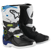 Bottes enfant ALPINESTARS Tech 3S kids blanc/bleu 2025