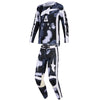 Tenue ALPINESTARS Racer LAHND noir/blanc camo