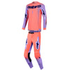 Tenue ALPINESTARS Supertech SCENZ violet/corail
