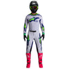 Tenue ALPINESTARS Supertech VISTA gris/jaune/bleu