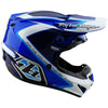 Casque enfant Troy Lee Designs GP Shutter bleu/blanc