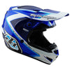 Casque enfant Troy Lee Designs GP Shutter bleu/blanc