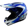 Casque enfant Troy Lee Designs GP Shutter bleu/blanc