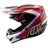 Casque enfant Troy Lee Designs GP Shutter rouge/blanc