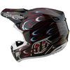 Casque Troy Lee Designs SE5 carbon Torched noir/rouge