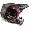 Casque Troy Lee Designs SE5 carbon Torched noir/rouge
