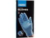 Gants de protection DRAPER nitrile bleu (10 pièces)