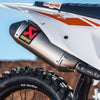 Protection carbone d'échappement Akrapovic 4T