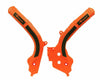Protège cadre RACTECH bi-matières orange/noir