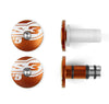 Embouts de guidons S3 End 5 Ø14mm orange