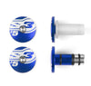 Embouts de guidons S3 End 5 Ø14mm bleu