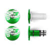 Embouts de guidons S3 End 5 Ø14mm vert