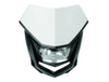 Plaque phare Halo blanc/noir