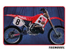 Kit déco TECNOSEL Team Honda USA 1991