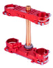 Té de fourche XTRIG ROCS Tech Offset 22 mm rouge Honda CRF250R/450R