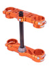 Té de fourche XTRIG ROCS Tech Offset 22 mm orange KTM SX65