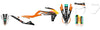 Kit déco avec housse de selle BLACKBIRD Ktm Replica Trophy 21