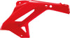 Ouïes de radiateur POLISPORT MX Restyling rouge Honda CR125 / 250