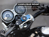 Support de smartphone moto QUAD LOCK fixation guidon
