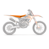 Housse de selle BLACKBIRD TSC orange KTM SX-SXF